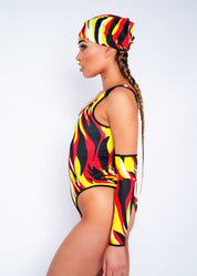 WILDFYRE LACED SWIMSUIT (Size 4) - Suxceedwomens