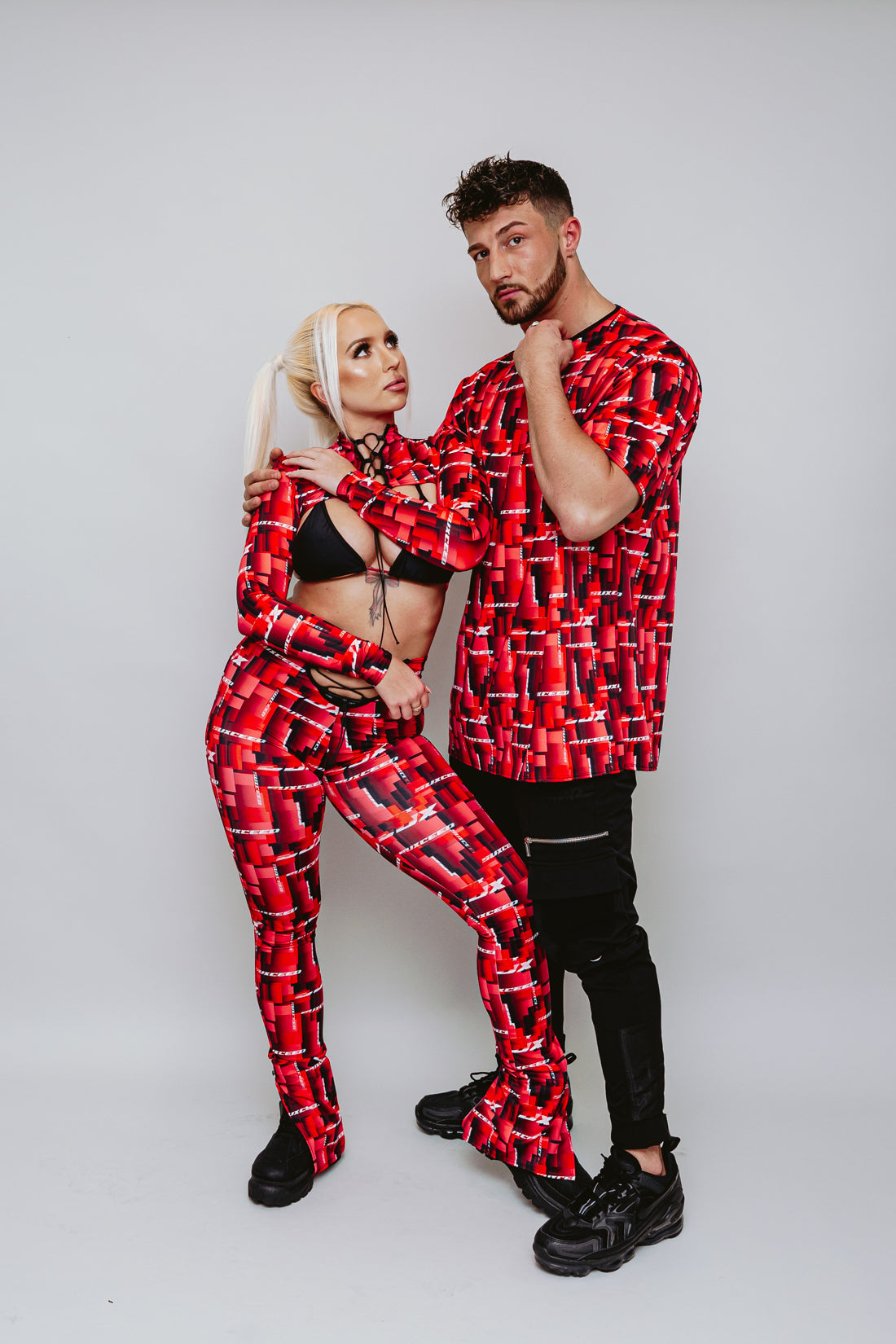 Couplez Red Pill Outfit Sets - Suxceedwomens